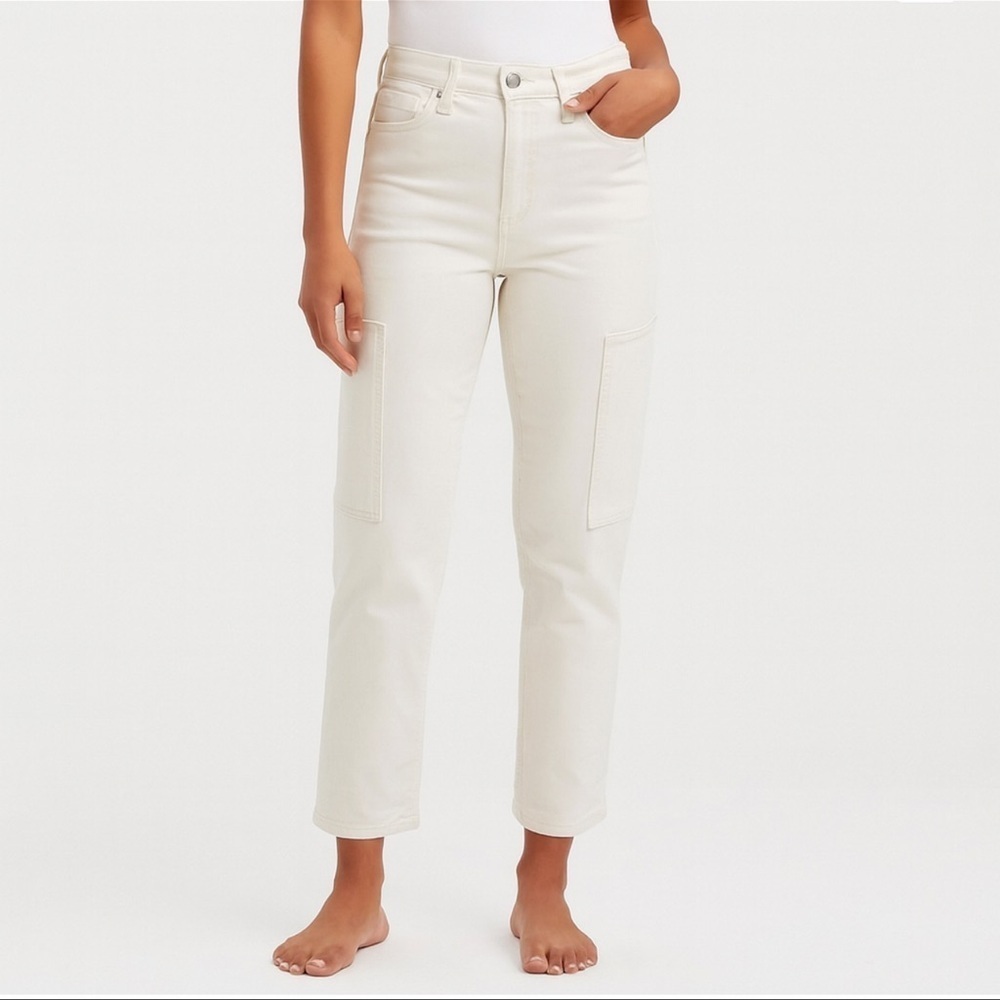 New Directions Sleek Sculpt Skinny Jeans – Size 8 – Soft White NWT